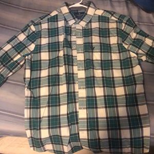 American Eagle long sleeve button down shirt